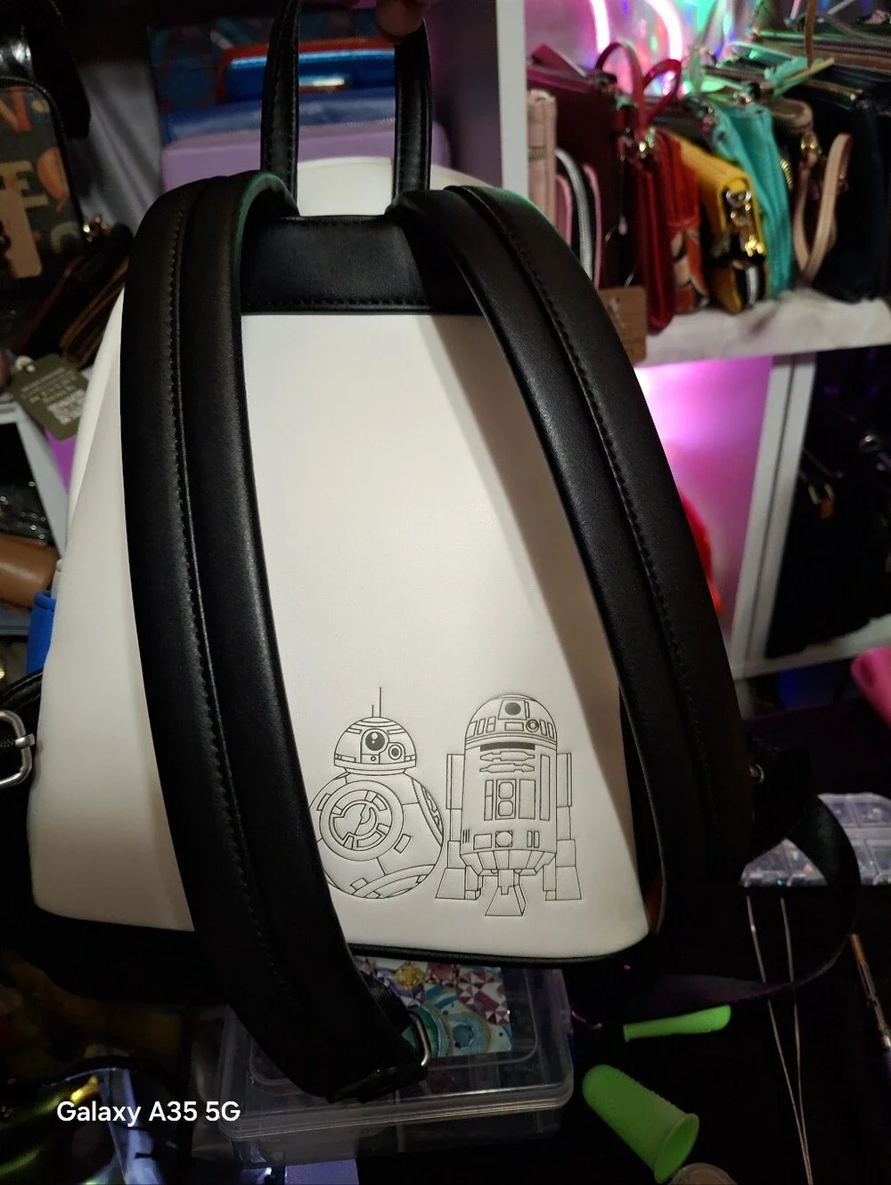 Loungefly Starwars R2-D2 BB-8 Light-up Cosplay mini backpack